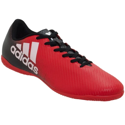 CHUTERIA FUTSAL ADIDAS X 16 4 IN - Vermelho/preto