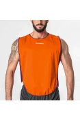 COLETE DUPLA-FACE POKER REVERSÍVEL MASCULINO - Laranja/roxo