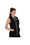 COLETE NIKE CLUB FZ VEST FEMININO - Preto COLETE NIKE CLUB FZ VEST FEMININO - Preto
