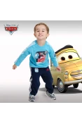 CONJUNTO ADIDAS DISNEY CARS 2 MANGA LONGA INFANTIL - Azul/marinho