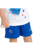 CONJUNTO ADIDAS DY SPIDERMAN INFANTIL - Branco/azul CONJUNTO ADIDAS DY SPIDERMAN INFANTIL - Branco/azul