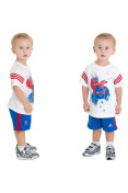 CONJUNTO ADIDAS DY SPIDERMAN INFANTIL - Branco/azul CONJUNTO ADIDAS DY SPIDERMAN INFANTIL - Branco/azul