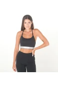 CONJUNTO COLCCI CALÇA LEGGING E TOP FEMININO - Preto