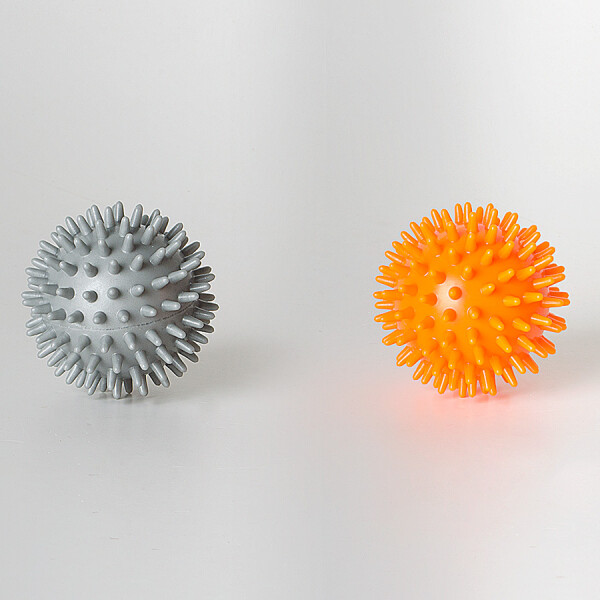 CONJUNTO VOLLO MASSAGEM COM 2 BOLAS VP1058 - Cinza/laranja