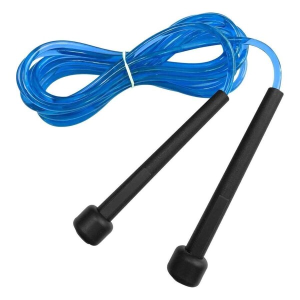 CORDA DE PULAR POKER LIGHT TRAINING 2,70M REGULÁVEL - Azul