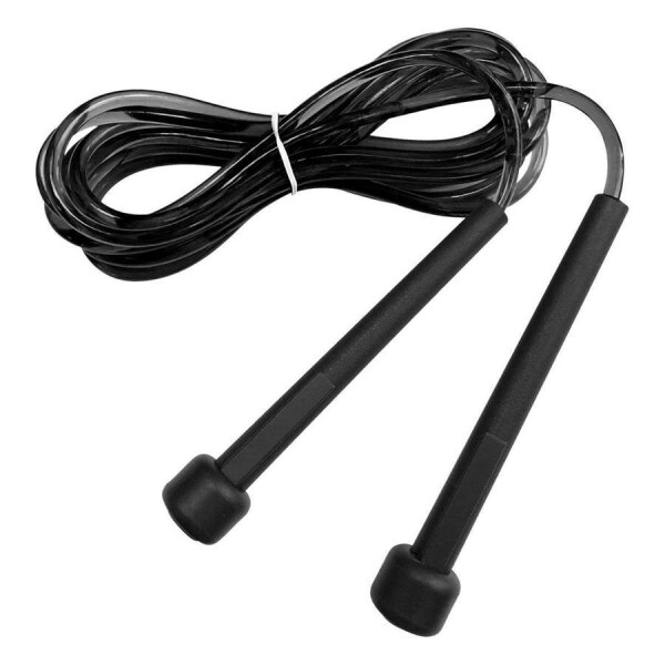 CORDA DE PULAR POKER LIGHT TRAINING 2,70M REGULÁVEL - Preto