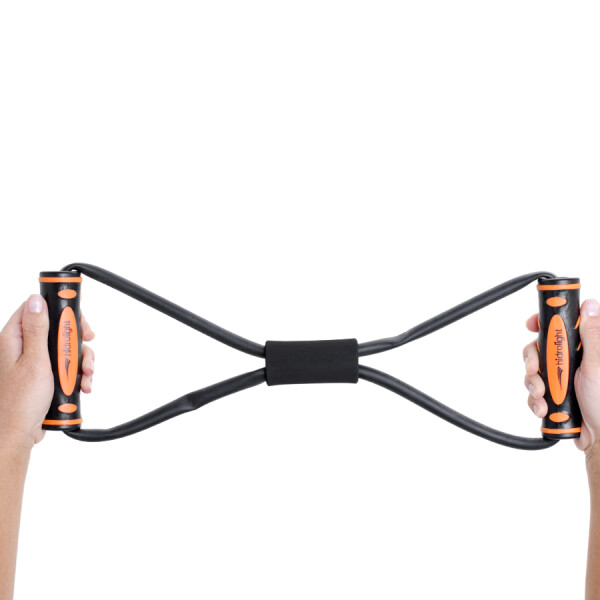 EXTENSOR HIDROLIGHT MÉDIO(8) FITNESS - Preto