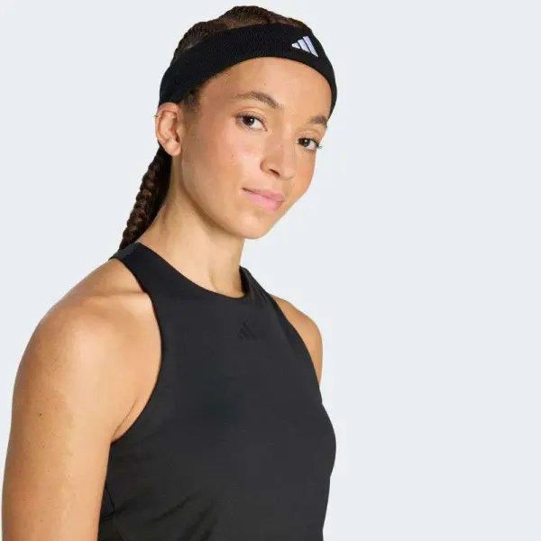 FAIXA ADIDAS CABEÇA HEADBAND TENNIS - Preto