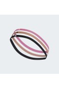 FAIXA DE CABEÇA ADIDAS 3PP HAIRBAND - Rosa/preto FAIXA DE CABEÇA ADIDAS 3PP HAIRBAND - Rosa/preto