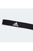 FAIXA DE CABEÇA BANDANA ADIDAS TREINO PACOTE 3 UNIDADES - Preto/branco
