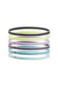 FAIXA DE CABEÇA UNDER ARMOUR MINI HEADBANDS FEMININA (6 UN) - Colorido FAIXA DE CABEÇA UNDER ARMOUR MINI HEADBANDS FEMININA (6 UN) - Colorido