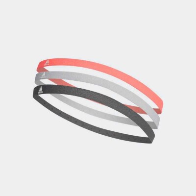 FAIXAS PARA CABELO ADIDAS PACOTE COM 3 UNIDADES UNISSEX - Colorido