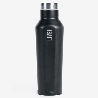 GARRAFA DE AGUA LIVE THERMO HOT&COLD - Preto