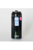 GARRAFA LIVE COLOR CAN 473ML - Preto