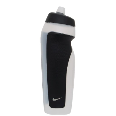 GARRAFA NIKE SPORT WATER BOTTLE DISPLAY - Transparente/preto