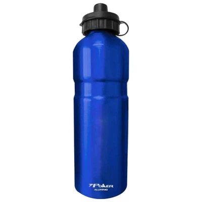 GARRAFA POKER ALUMÍNIO 750 ML - SQUEEZE - Azul