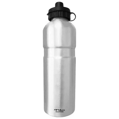 GARRAFA POKER ALUMÍNIO 750 ML - SQUEEZE - Prata