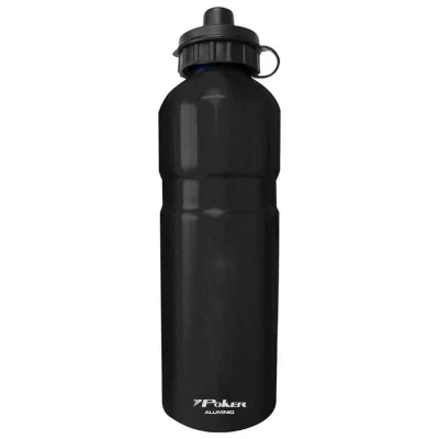 GARRAFA POKER ALUMÍNIO 750 ML - SQUEEZE - Preto