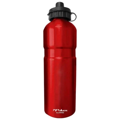 GARRAFA POKER ALUMÍNIO 750 ML - SQUEEZE - Vermelho