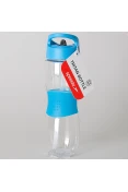 GARRAFA SPEEDO TRITAN 550ML - Transparente/azul