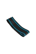 HIP BAND POKER ELÁSTICA COMFORT PRO 75MM X 32CM EXTRA POWER - Preto/azul celeste HIP BAND POKER ELÁSTICA COMFORT PRO 75MM X 32CM EXTRA POWER - Preto/azul celeste