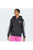 JAQUETA ADIDAS 3 STRIPES ESSENTIALS MASCULINA - Preto/branco JAQUETA ADIDAS 3 STRIPES ESSENTIALS MASCULINA - Preto/branco