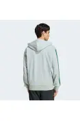 JAQUETA ADIDAS 3 STRIPES ESSENTIALS MASCULINA - Verde JAQUETA ADIDAS 3 STRIPES ESSENTIALS MASCULINA - Verde