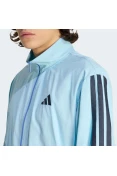 JAQUETA ADIDAS 3S WV TT MASCULINA - Azul celeste/marinho JAQUETA ADIDAS 3S WV TT MASCULINA - Azul celeste/marinho
