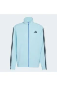 JAQUETA ADIDAS 3S WV TT MASCULINA - Azul celeste/marinho JAQUETA ADIDAS 3S WV TT MASCULINA - Azul celeste/marinho