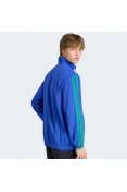 JAQUETA ADIDAS 3S WV TT MASCULINA - Azul/verde JAQUETA ADIDAS 3S WV TT MASCULINA - Azul/verde