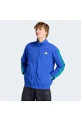 JAQUETA ADIDAS 3S WV TT MASCULINA - Azul/verde