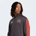 JAQUETA ADIDAS AUDI REVOLUT DNA F1 TEAM MASCULINA - Chumbo/vermelho