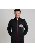 JAQUETA ADIDAS BASICS CHICAGO BULLS MASCULINA JAQUETA ADIDAS BASICS CHICAGO BULLS MASCULINA