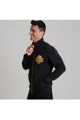 JAQUETA ADIDAS BASICS LOS ANGELES LAKERS MASCULINA - Preto/amarelo