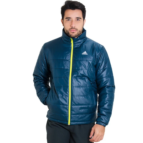 JAQUETA ADIDAS BC PADDED ACOLCHOADA MASCULINA - Azul/verde JAQUETA ADIDAS BC PADDED ACOLCHOADA MASCULINA - Azul/verde