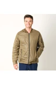 JAQUETA ADIDAS BOMBER NUVIC MASCULINA - Marrom