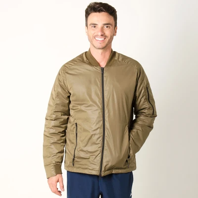 JAQUETA ADIDAS BOMBER NUVIC MASCULINA - Marrom