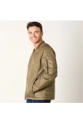 JAQUETA ADIDAS BOMBER NUVIC MASCULINA - Marrom