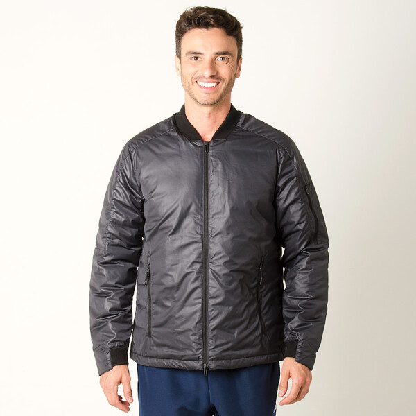 JAQUETA ADIDAS BOMBER NUVIC MASCULINA - Preto