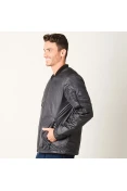 JAQUETA ADIDAS BOMBER NUVIC MASCULINA - Preto