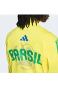 JAQUETA ADIDAS BRASIL COPA DO MUNDO 2026 MASCULINA - Amarelo/verde