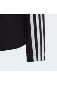 JAQUETA ADIDAS CAPUZ ESSENTIALS INFANTIL - Preto/branco