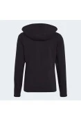 JAQUETA ADIDAS CAPUZ ESSENTIALS INFANTIL - Preto/branco
