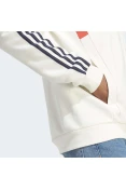 JAQUETA ADIDAS CB ZIP HD MASCULINA - Branco