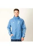 JAQUETA ADIDAS CHUVA PALMEIRAS MASCULINA - Azul