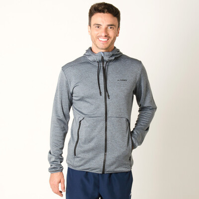 JAQUETA ADIDAS CLIMB THE CITY MASCULINA - Azul
