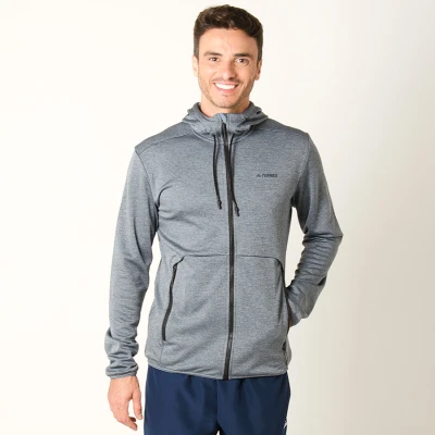 JAQUETA ADIDAS CLIMB THE CITY MASCULINA - Azul