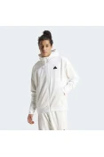 JAQUETA ADIDAS COM CAPUZ ZÍPER Z.N.E. MASCULINA - Branco
