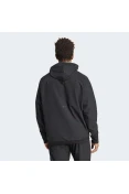 JAQUETA ADIDAS COM CAPUZ ZÍPER Z.N.E. MASCULINA - Preto
