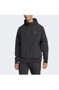 JAQUETA ADIDAS COM CAPUZ ZÍPER Z.N.E. MASCULINA - Preto